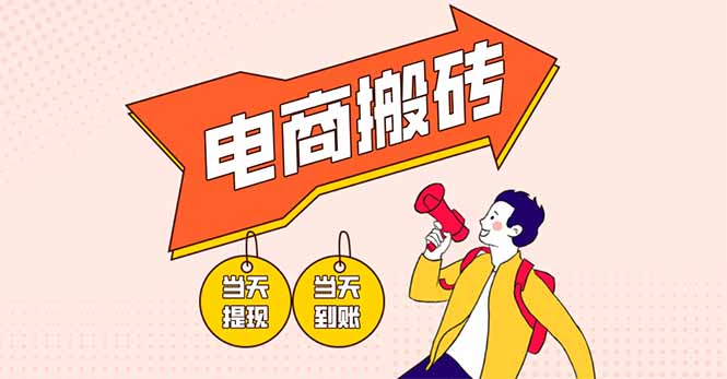 （14310期）电商搬砖项目，单机日收益300+，非常暴力，小白上手就会-富吧资源站