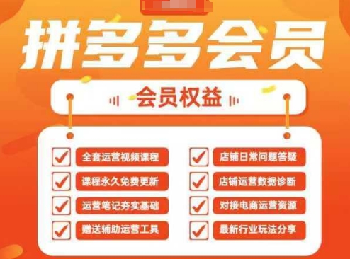 2025拼多多运营实战课,40节全流程教学,覆盖拼多多运营全链路-富吧资源站